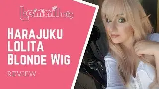 ▼ REVIEW ▼ L-Email wig - Harajuku Fashion Lolita Gradient Blonde Wig