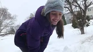 SNOW VOLCANO!!! #snowfun #momfail  #valcano