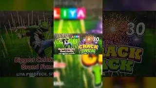 30 Shot Sky shot testing video | Crack Jack from liya fireworks | diwali ke patakhe #shorts #30shot