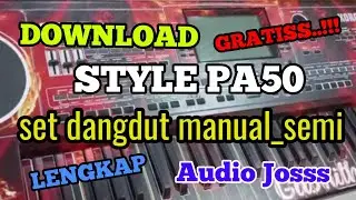 download gratis set dangdut korg pa50 & micro arr#download #berbagistyle