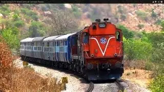 Super Honking by ET WDM3A twins with Karnataka Express...