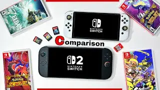 Nintendo Switch OLED vs Nintendo Switch 2 | Loading & Graphics Comparison