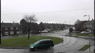 Rain, Tudor Way, Dines Green, Worcester, Worcestershire, England 12th February 2014