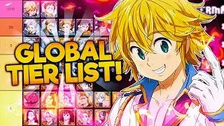 (GOD TIER) BEST GLOBAL GRAND CROSS UNITS TIER LIST! | Seven Deadly Sins: Grand Cross
