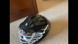Just got a new lax helmet!!🔥