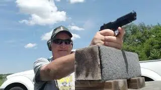 S&W Model 59.  9mm Heat cut it off at the end.