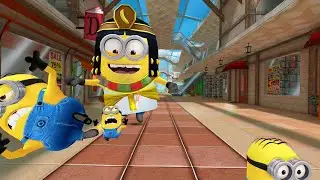Cleopatra minion 60 Near-Miss + 30KM Run at the Mall | Level 838 Full screen 4K