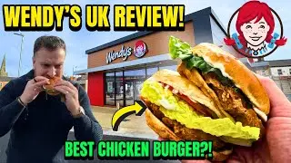 The BEST Chicken Burger? WENDY’S UK REVIEW!