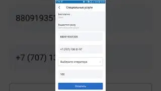 Оплата мобильной связи в EGOV MOBILE
