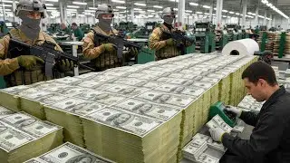 Inside the Dollar Printing Factory | Cotton Paper to Billions | Full Currency Production Process