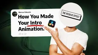 How I Made That Viral Intro in DaVinci Resolve