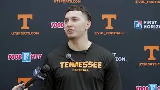 Joey Aguilar Speaks after first bowl practice 