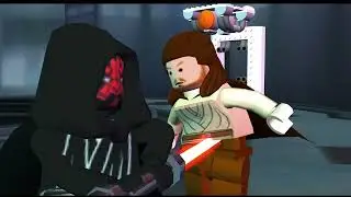 LEGO Star Wars II: The Original Trilogy Бой с Дарт Молом без комментарий