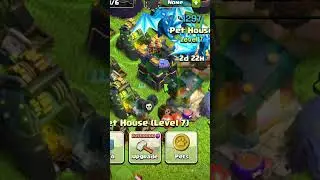 Do you have maxed pet house!! #clashofclans,#coc,#game,#gaming,#supercell,#supercellgames,#th,#town