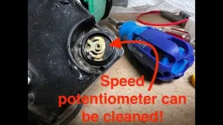 Hitachi M12V speed control repair