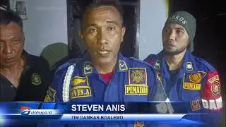 Detik-detik Kebakaran Rumah di Kecamatan Tilamuta Boalemo