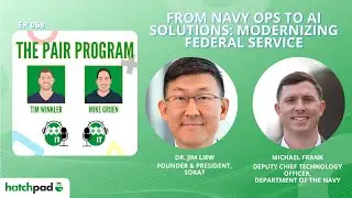 From Navy Ops to AI Solutions: Modernizing Federal Service | The Pair Program Ep68