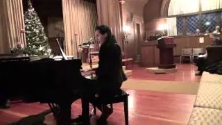 Ricky Amadour sings O Holy Night, Christmas Eve, Sausalito Presbyterian Church