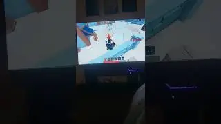 Me fighting my friends in rampant in roblox