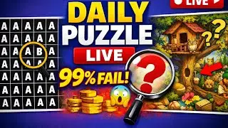 Find the Difference Between Two Pictures 🧠 | Puzzle Live | 99% Fail Challenge