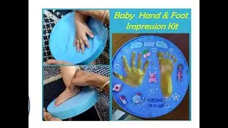 Mold your memories with hand and feet clay impression kit for babies || keepsake for babies