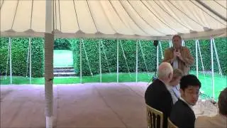 Timothy Beardson welcomes guests (in English)