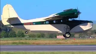 N39FG 1939 GRUMMAN Goose G 21A Departing Hollister KCVH