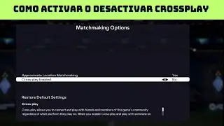COMO ACTIVAR O DESACTIVAR CROSSPLAY EN FC 26