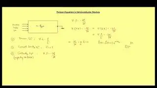 Poisson Equation in Semiconductor | GATE, ESE & Other Competitive Exams | Lecture - 048