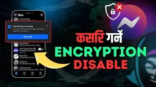 Chat history is missing: How to disable end to end encryption in Facebook messenger