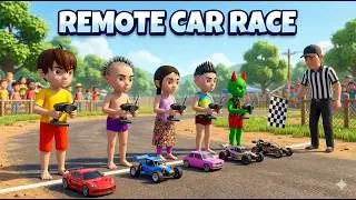 Paddu Ki Toy car  Race | Kaddu Paddu | Bittu Sittu Toon | Chintu Chinki | pagal beta | Desi Comedy
