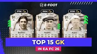 Top 15 GK In EA FC 25!🔥