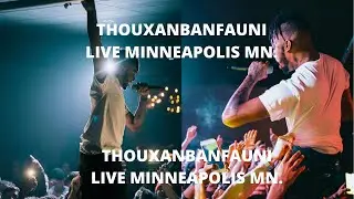 THOUXANBANFAUNI Concert Behind The Scenes Minneapolis VLOG