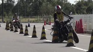 バイクショップはとやのライディングスクール in 交通教育センターレインボー埼玉
