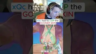 W goon skin #xqc #funniestmoments #funny #funnyclips #kick #streamer