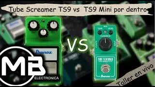 Tube Screamer TS9 vs Tube Screamer TS9 Mini por dentro