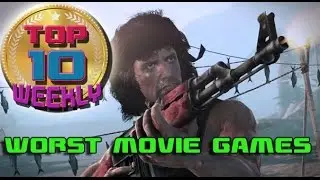 Top TEN - WORST Movie Games