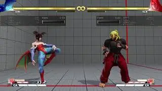 SFV - Juri V-Skill 2 concept