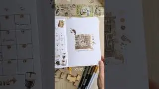 September 2021-2025 bullet journal theme ☕