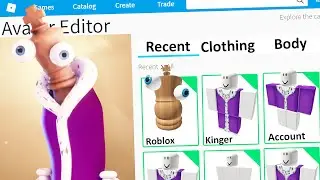 MAKING THE AMAZING DIGITAL CIRCUS KINGER a ROBLOX ACCOUNT