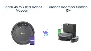 🦈 Shark AV753 ION Robot Vacuum vs. 🤖 iRobot Roomba Combo i5+ Self-Emptying Robot Vacuum and Mop