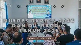 MUSDES RKPDes 2024 DAN DU-RKPDes TAHUN 2025