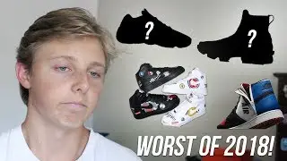 TOP 5 WORST HYPED SNEAKERS OF 2018! (Supreme, Yeezy, Jordan, Etc.)
