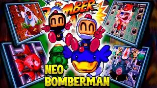 Explicando e Zerando o BOMBERMAN de ARCADE! | Neo Bomberman