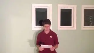 Dramatic Poetry Reading (normal speed)