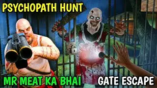 New Escape Psychopath Hunt GamePlay 🤯 | Psychopath Hunt 😈 Most Scary Horror Game | Full Gameplay 