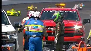 2020 Indianapolis 500: Daly & Askew Crash
