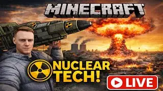 &dagger; MINECRAFT &dagger;  ИНДУСТРИАЛЬНЫЙ  МОД-ПАК - HBM Nuclear Tech Warfare Industrialization