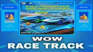 HOW TO RACE TRACK CREATION CONTEST  !  How to use wow prefeb  ! PUBGMOBILE WOW MODE 