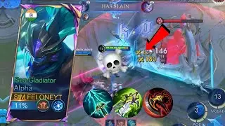 ALPHA IS 100% BROKEN! 😱 UNLIMITED TRUE DAMAGE BUILD 2026 #MobileLegends
